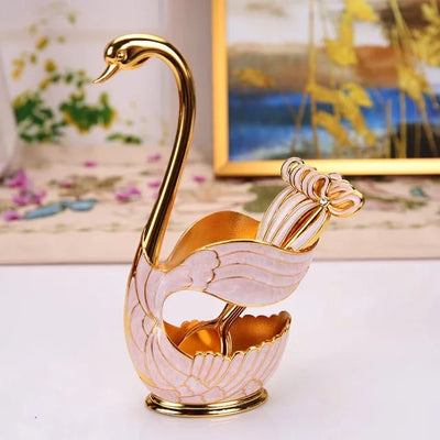 Swan Figurines & Luxury Ornaments – Premium Home Decor