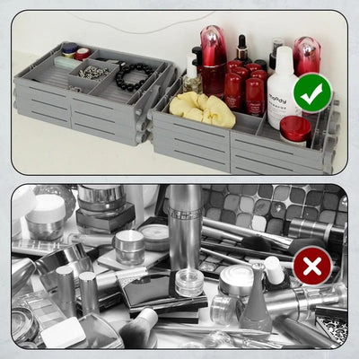 Double Rotating Desk Organizer