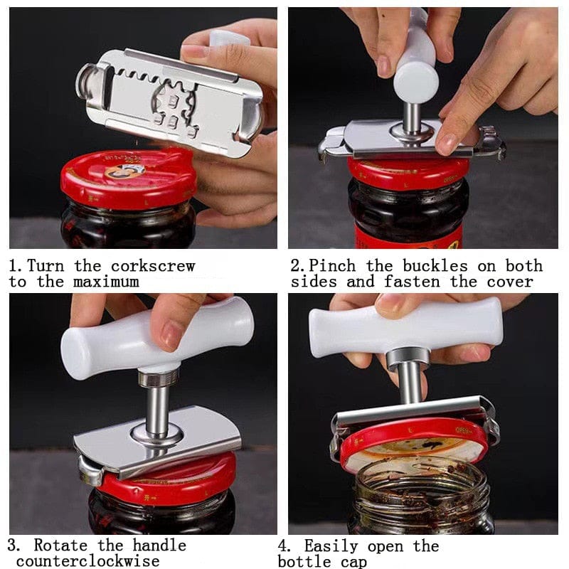 Jar Opener Multifunction Adjustable