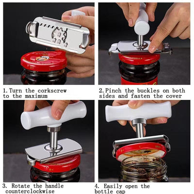 Jar Opener Multifunction Adjustable
