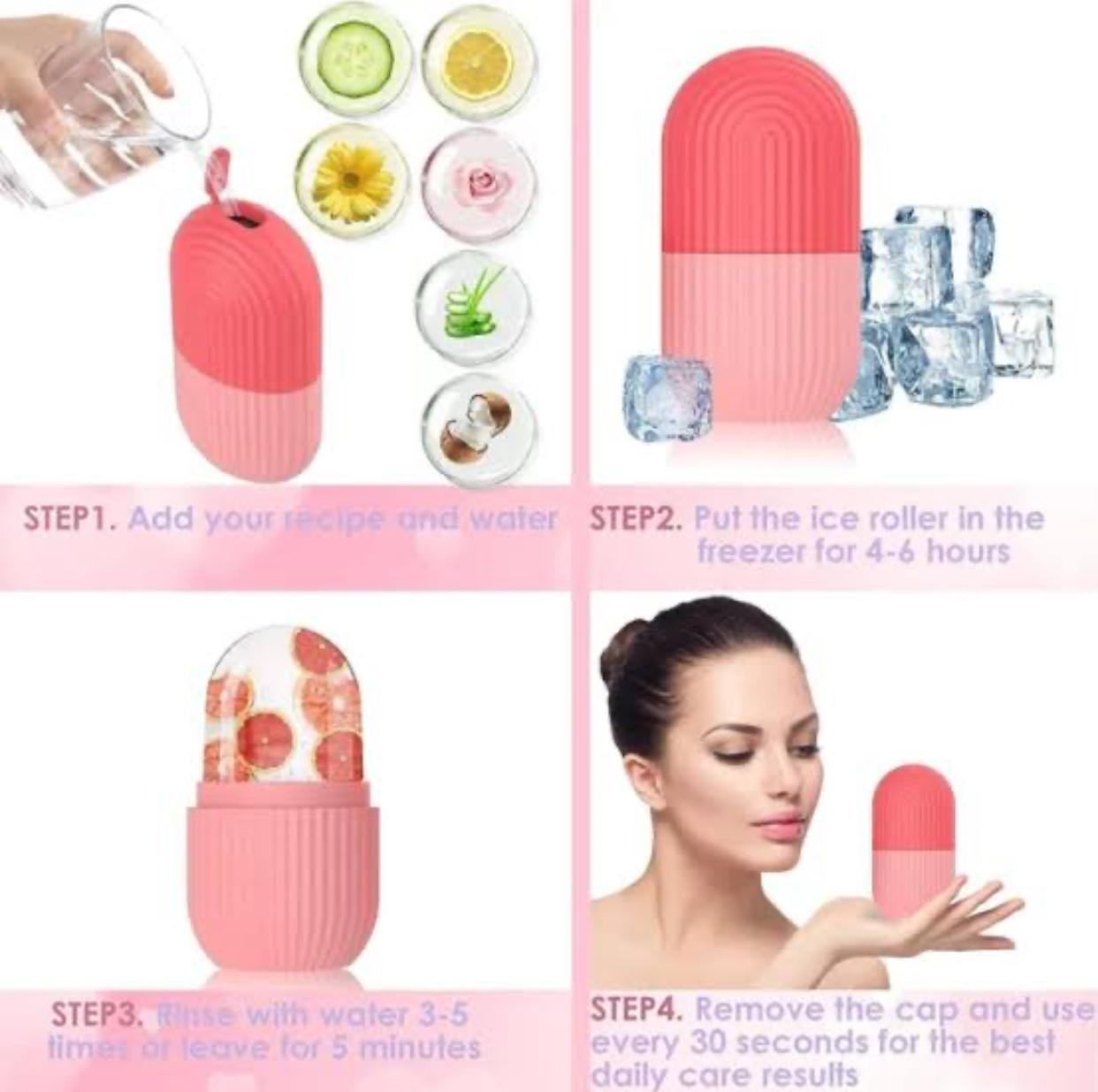 Silicon Face Ice Roller