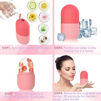 Silicon Face Ice Roller