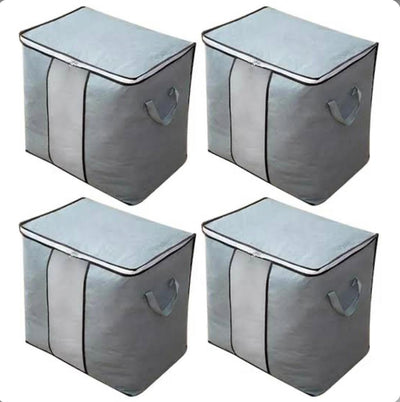 Gray Storage Organizer Bag