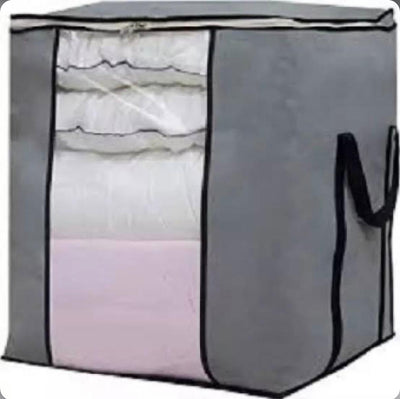 Gray Storage Organizer Bag
