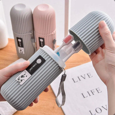 Travel Portable Toothbrush Toothpaste Holder Cover Cup