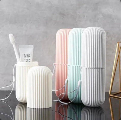 Travel Portable Toothbrush Toothpaste Holder Cover Cup